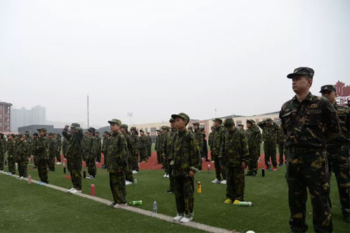 北京中加学校、北京通州华仁学校2019级新生军训开营式成功举行